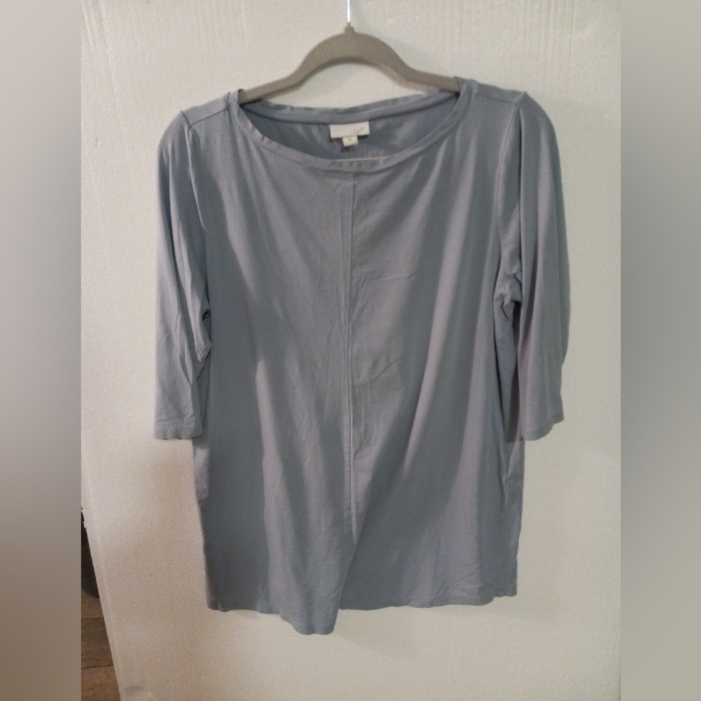 J Jill Woman 3/4 Sleeve Top/Tunic Size M